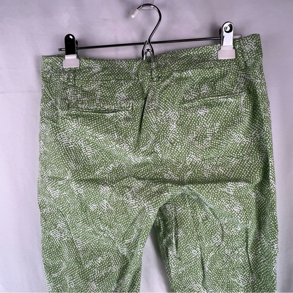 Charter Club Modern - Women’s Pants - Size 6 - Green and White Pattern - Picture 7 of 10